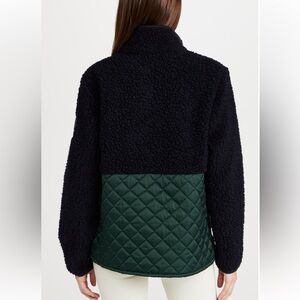 Tory Sport Sherpa Fleece Quilted Jacket